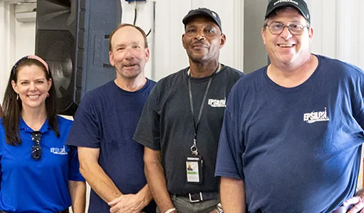 Shipyard employees
